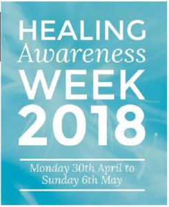 Healing Awarness week 30 04 do 6 May 2018
